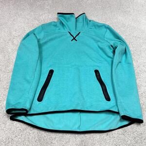 Champion Sweatshirt Women’s Green Long Pullover Size Large